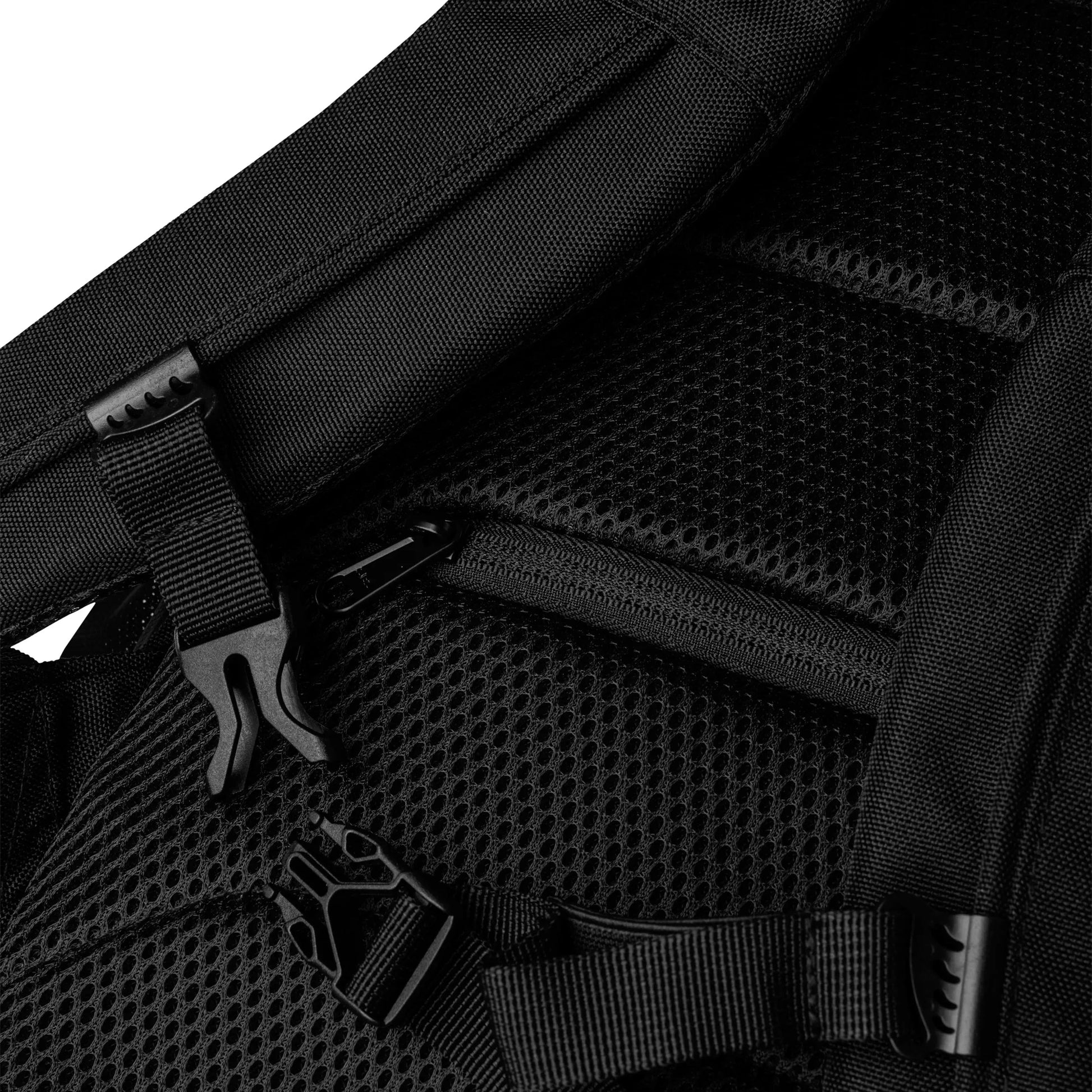 Back view of Emergency Pack Utility Backpack with adjustable straps and structured everyday carry design