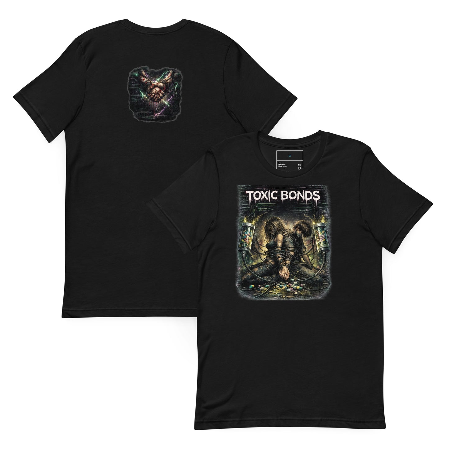 Neon Psychosis Chaos Theøry graphic tee